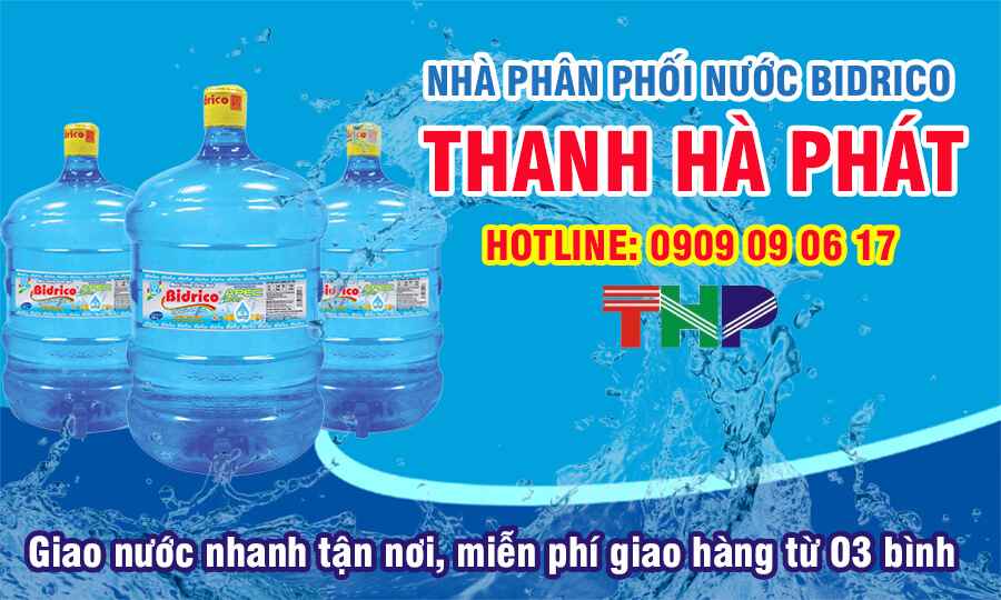 Đại lý nước Bidrico Thanh Hà Phát