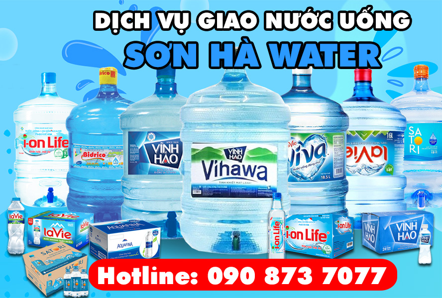 Đại lý giao nước uống quận Gò Vấp - Sơn Hà Water