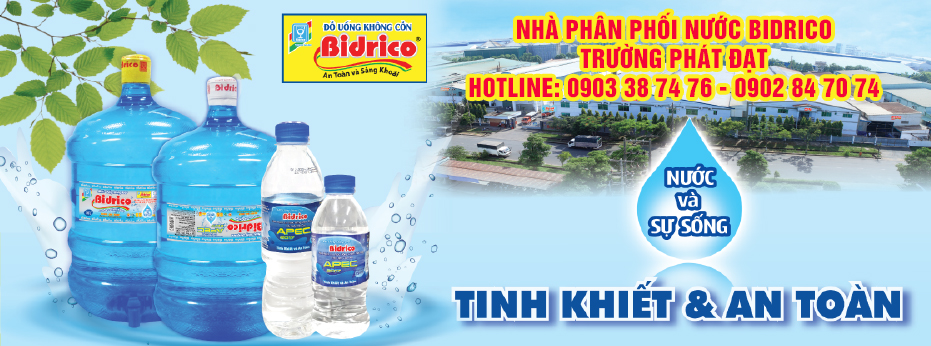 đại lý nước Bidrico Trường Phát Đạt