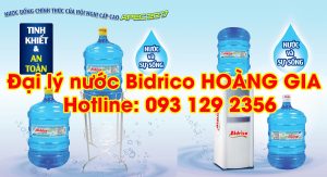 Đại lý giao nước uống Bidrico tại Dĩ An Bình Dương