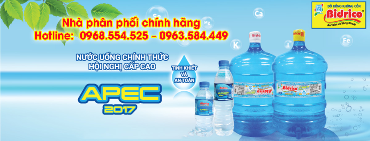 nhà phân phối nước Bidrico chính hãng