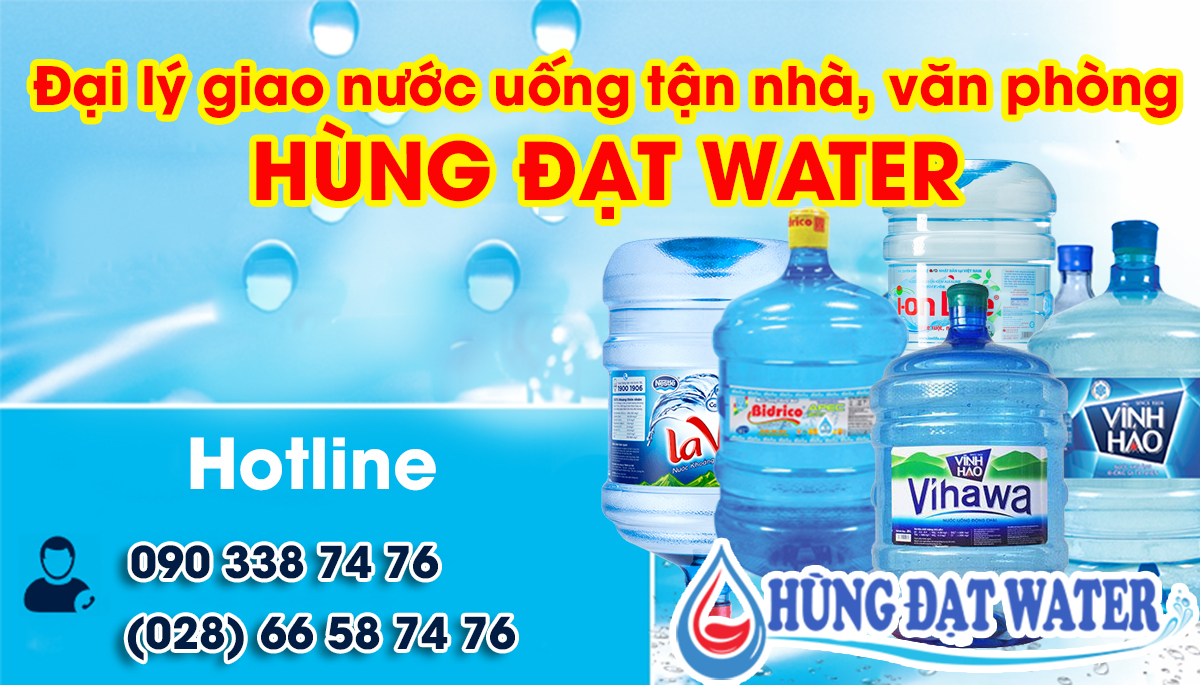 Đại lý giao nước uống Hùng Đạt Water