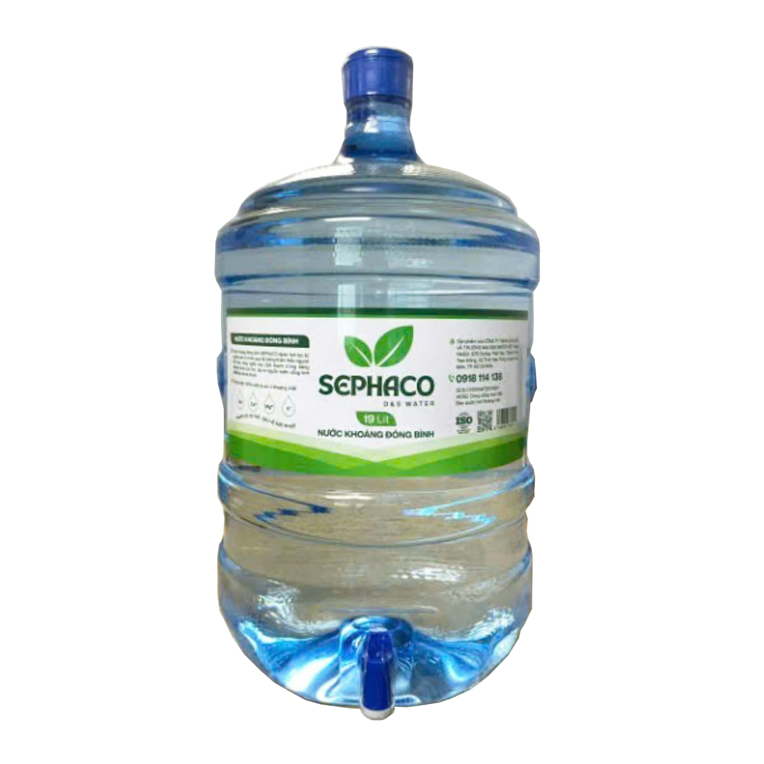 Nước bình giá rẻ Sephaco 19L